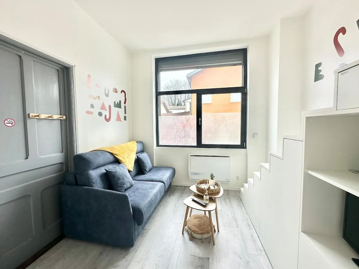 Studio Mezzanine Proche Metro A Villeurbanne